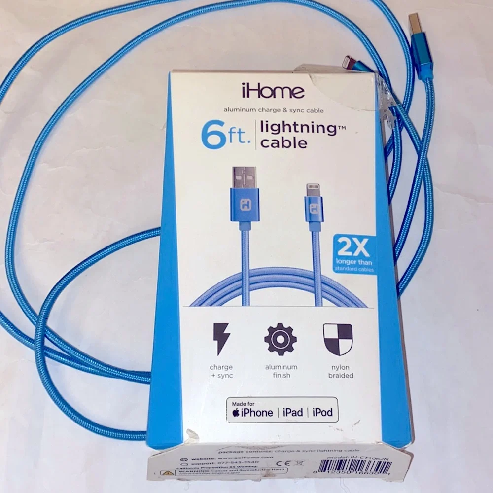 ONLY ONE! Lightning Cable (6 Feet)